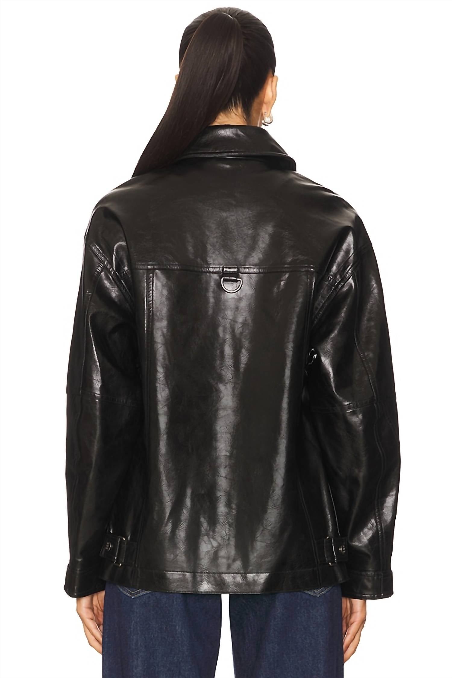 Free People - Sloane Vegan Leather Jacket