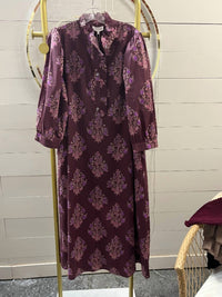 Entro - A-line Floral Maxi Dress