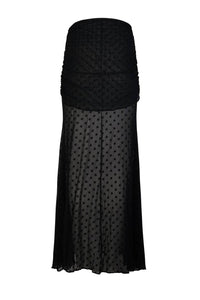 Soah - Women's Mesh Selena Cover Up Skirt