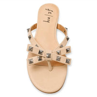 French Sole - Women's Bina Leather Flat Sandals