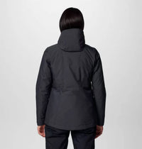 Columbia Whirlibird V Interchange Jacket in black - women's jacket - detail view