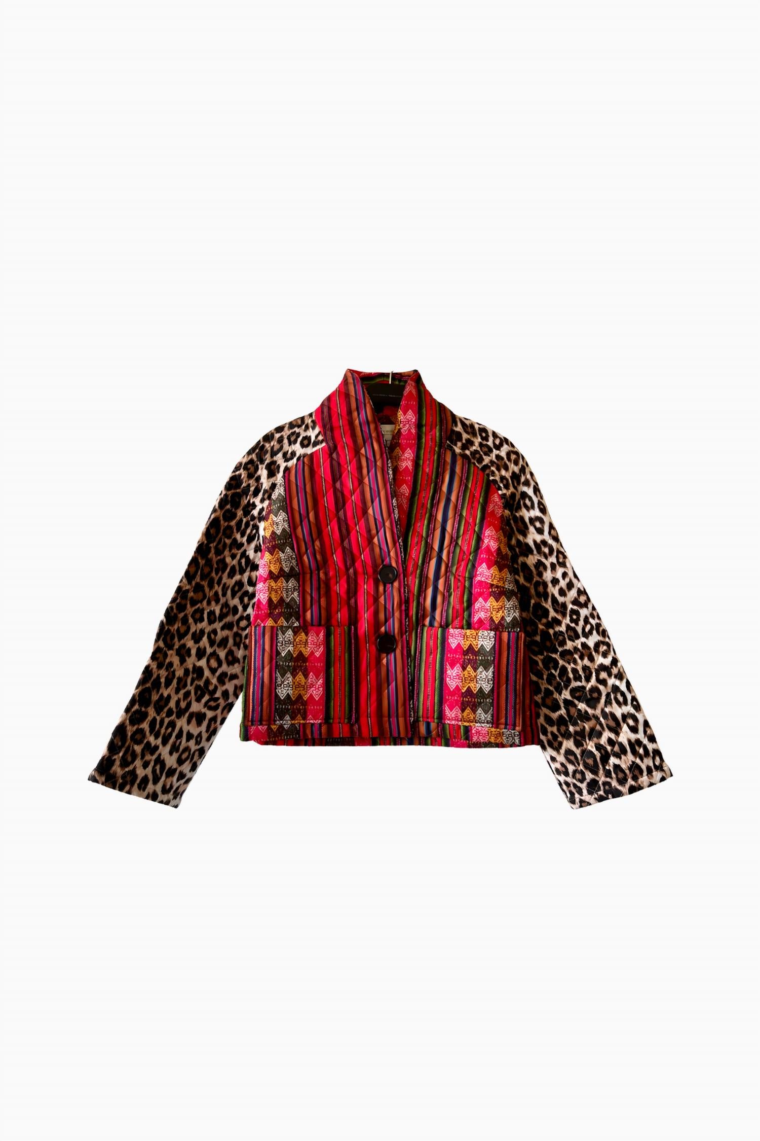 LA PRESTIC OUISTON Mini Mela Jacket in mix mexico - women's jacket - view 4