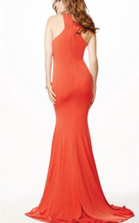 Jovani - Sleeveless Fitted Gown