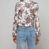 L'Agence - Blakely Leather Biker Jacket