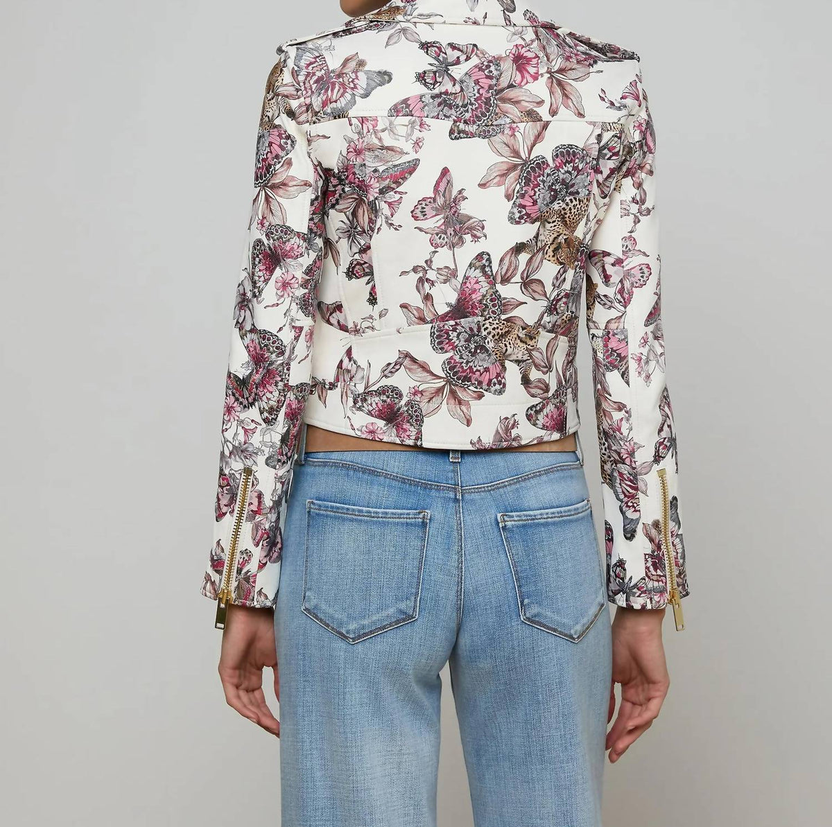 L'Agence - Blakely Leather Biker Jacket