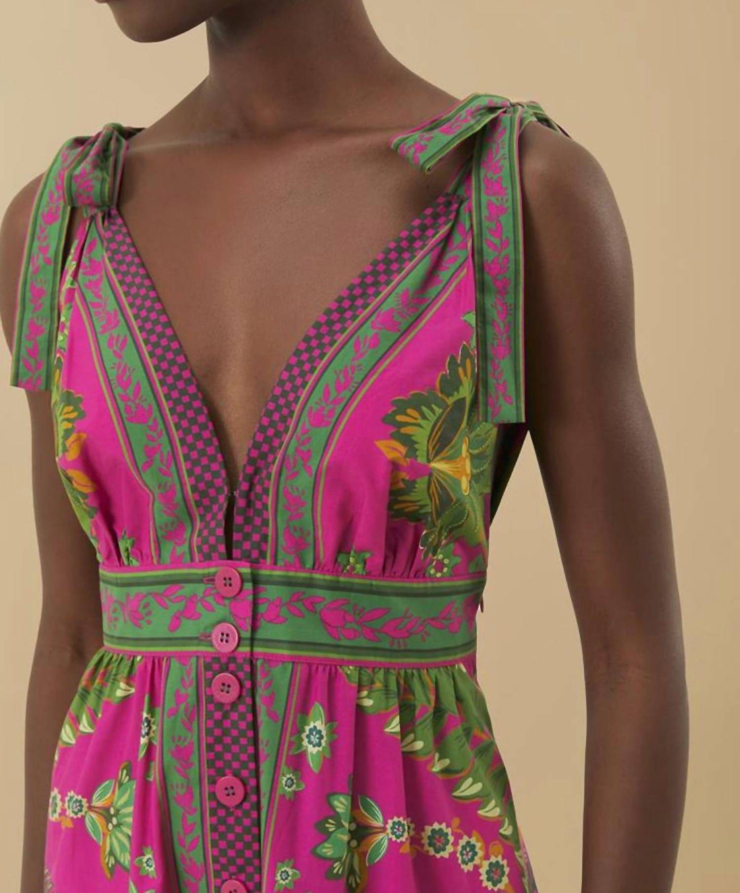 Farm Rio - Ana Tapestry Midi Dress