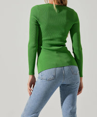 Astr - Ansen Ruched Cardigan