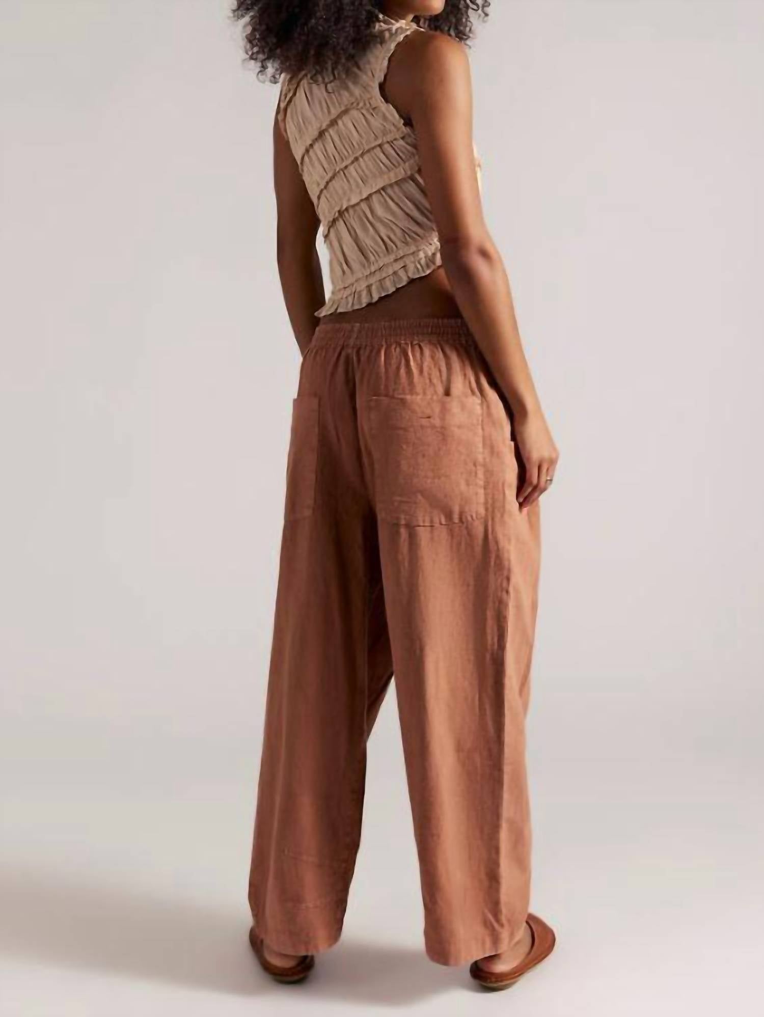Free People - Chambers Laid Back Pull On Pants