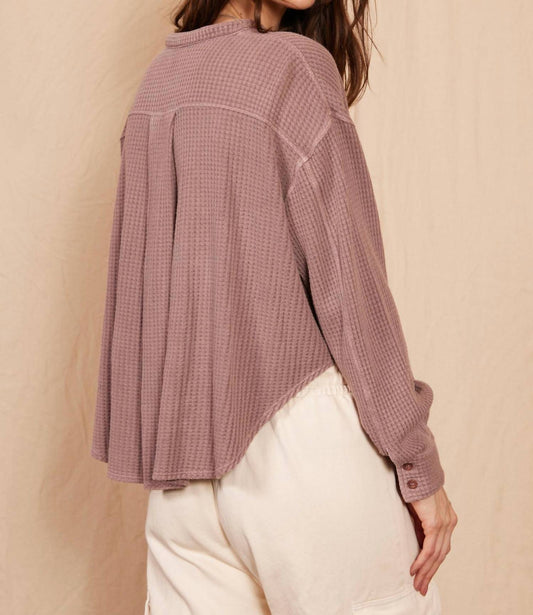 People Of Leisure - Quinn Waffle Top