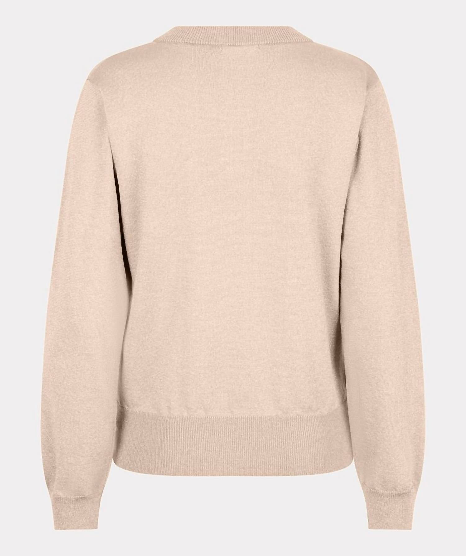 Esqualo - Women's Lurex round neck sweater