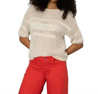 Sanctuary - Openwork Short Sleeve Tee