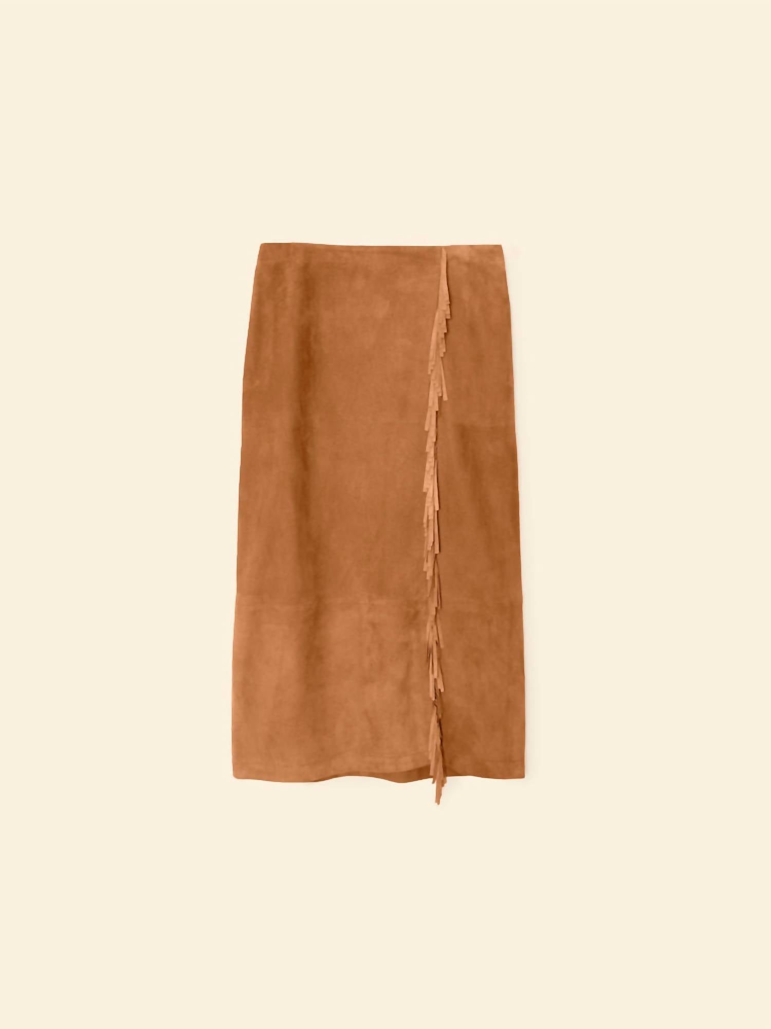 Xirena - Bonnie Suede Midi Skirt