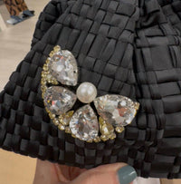 Maria La Rosa - Women's Crystal Lemon Mini Game Clutch Bag