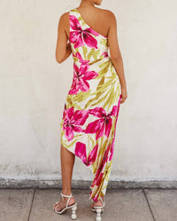 Vcb - Women's Honeysuckle One Shoulder Maxi Dress
