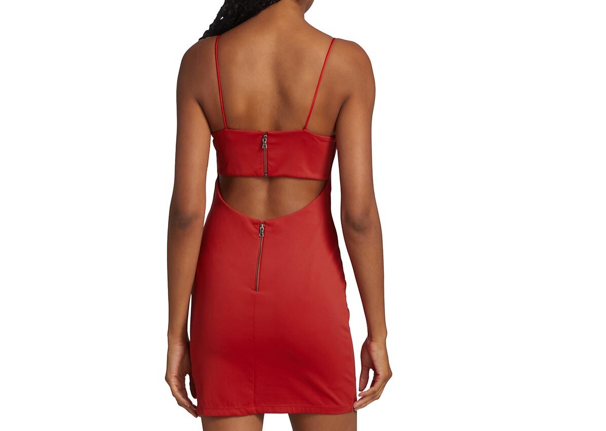 Alice + Olivia - Nelle Spaghetti Strap Bodycon Mini Dress
