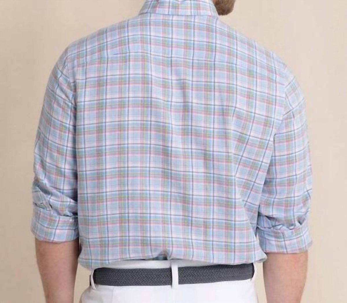 Southern Tide - Emerald Shores Plaid Headland Long Sleeve Sport Shirt