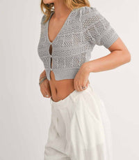 Sage The Label - Sylie Short Sleeve Cardi