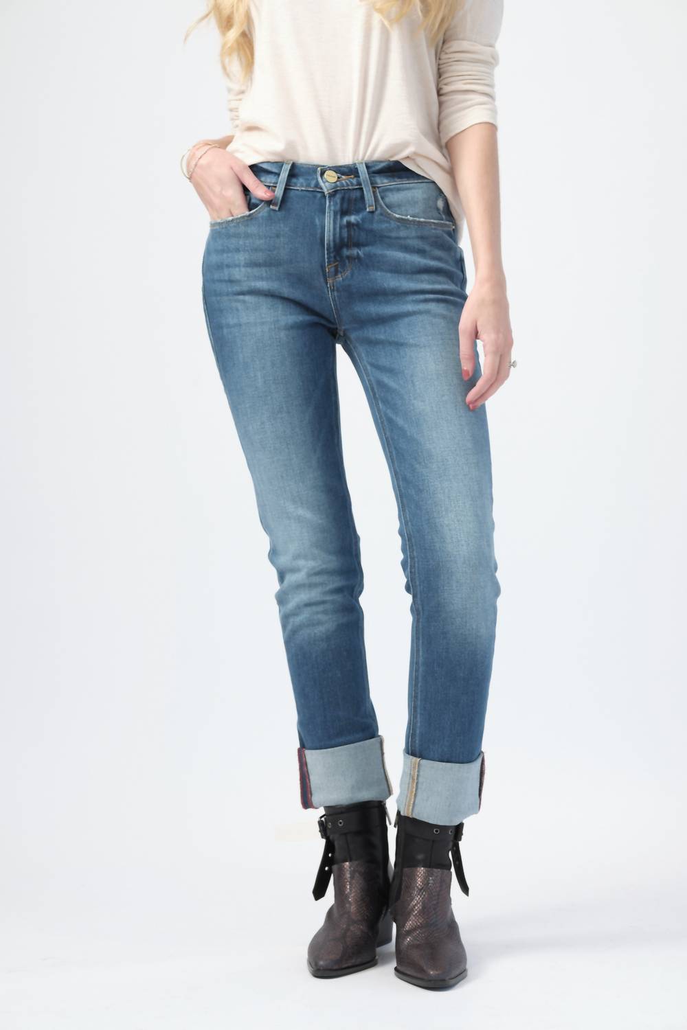 Frame - Le Nik Low Slung Jean