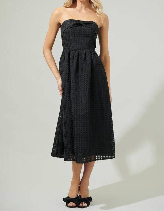 Sugarlips - Cary Chest Bow Midi Dress