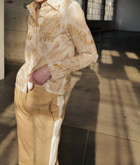 Le Superbe - sand castle boyfriend shirt