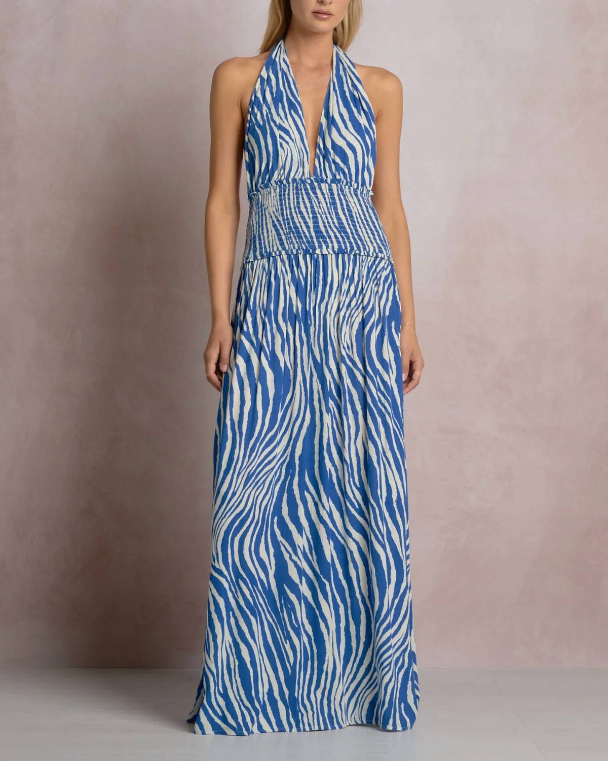 Elan - Halter Maxi Dress