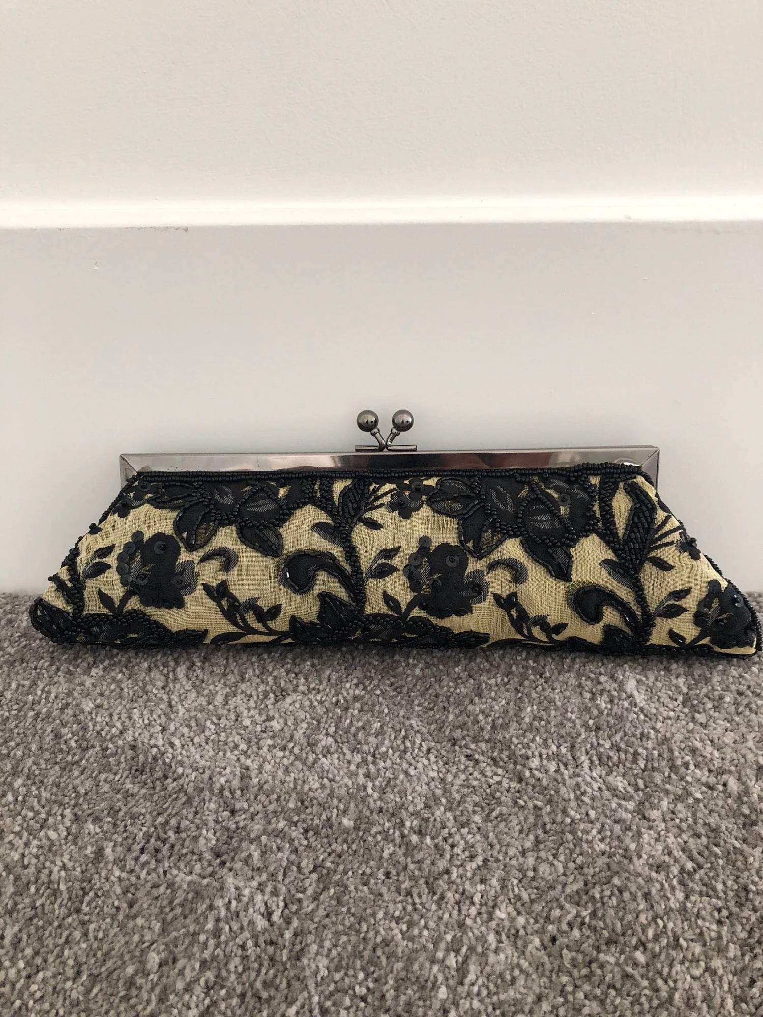 Carlo Fellini - Women's Beaded Clutch Bag