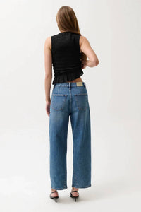 Pistola - Kyra High Rise Bowed Leg Jeans