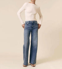 Le Jean - Column with Crystals Jean