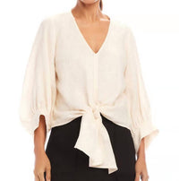 Karen Kane - Tie Front Top