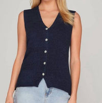 She + Sky - Briella Button Down Vest