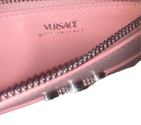 Versace - Women's Leather Zipper Card Holder Slim Wallet