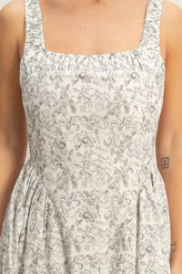 Hyfve - Floral Print Empire Waist Dress
