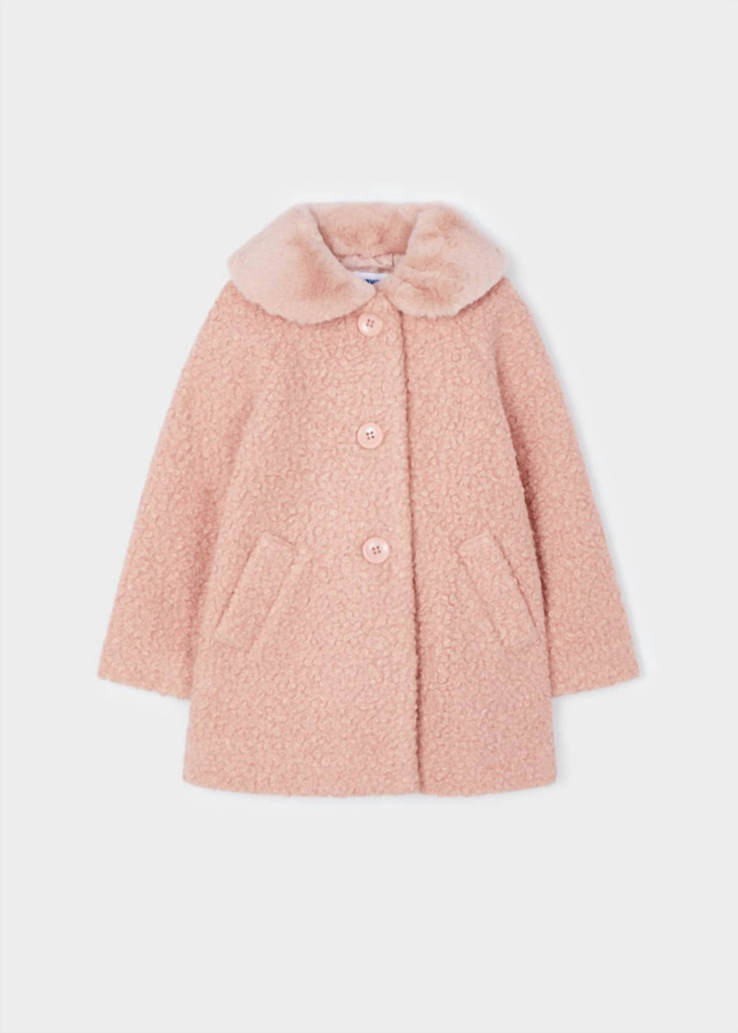 Mayoral - Girl's Shearling Coat