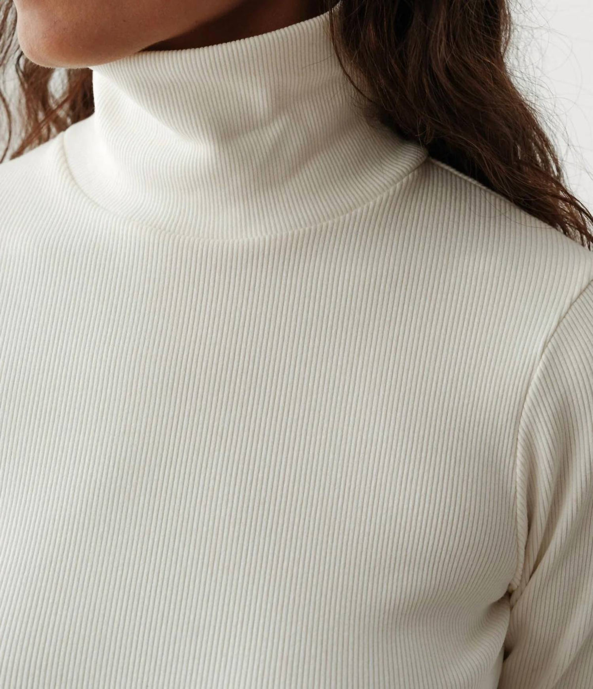 Donni. - Rib Turtleneck Top