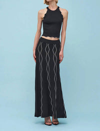 Astrid - Azzura Top And Maxi Skirt Set