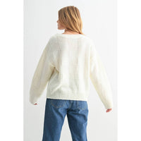 Fun 2 Fun - Checker Knit Sweater