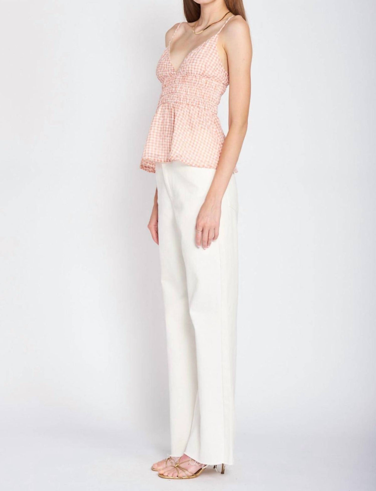 En Saison - Caldera Gingham Top
