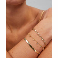 Kendra Scott - Women's Kassie Set Of 3 Chain Bracelets