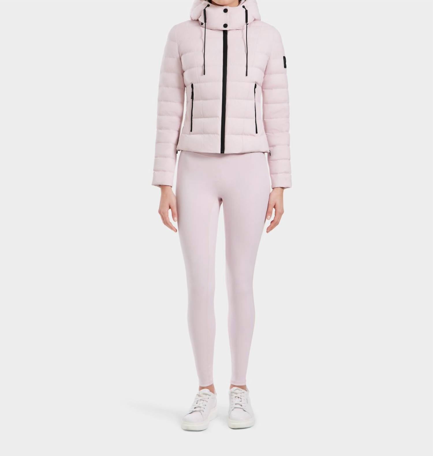 Rudsak Melissa Matte Lightweight Down Jacket in light pink - women's jacket - view 9