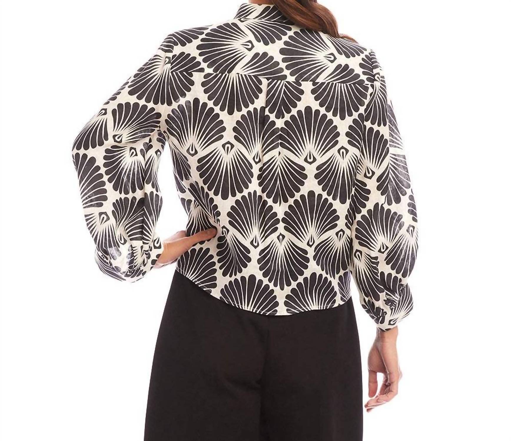 Karen Kane - Tie Front Top