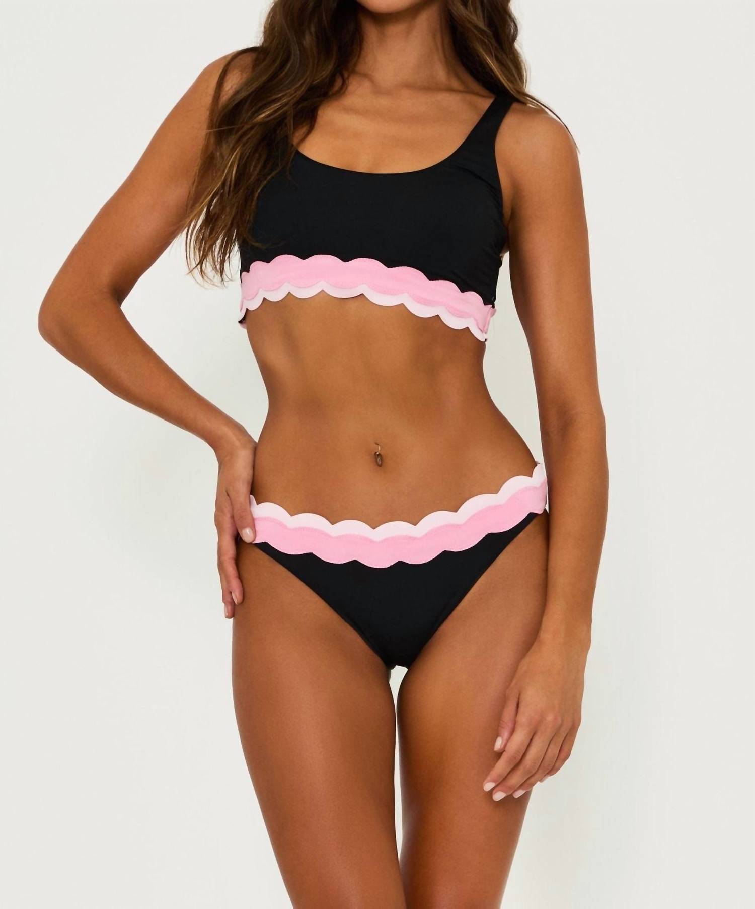 Beach Riot - Fay Scalloped Bottom
