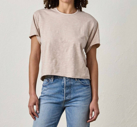 Nsf - Harper Boxy Slub Jersey Tee