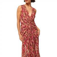 Misa Los Angeles Ava Dress in sedona abstract - women's dress - view 4