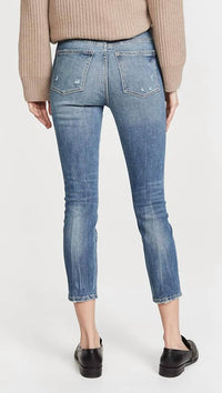 Dl1961 - Women'S - Farrow Skinny High Rise Instasculpt Crop Jeans