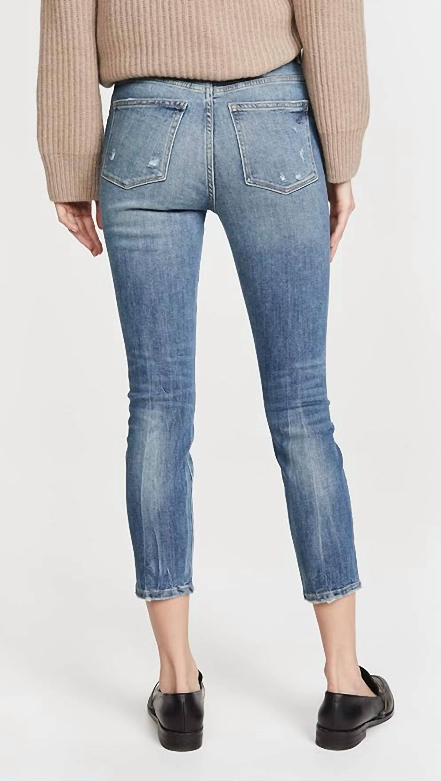 Dl1961 - Women'S - Farrow Skinny High Rise Instasculpt Crop Jeans