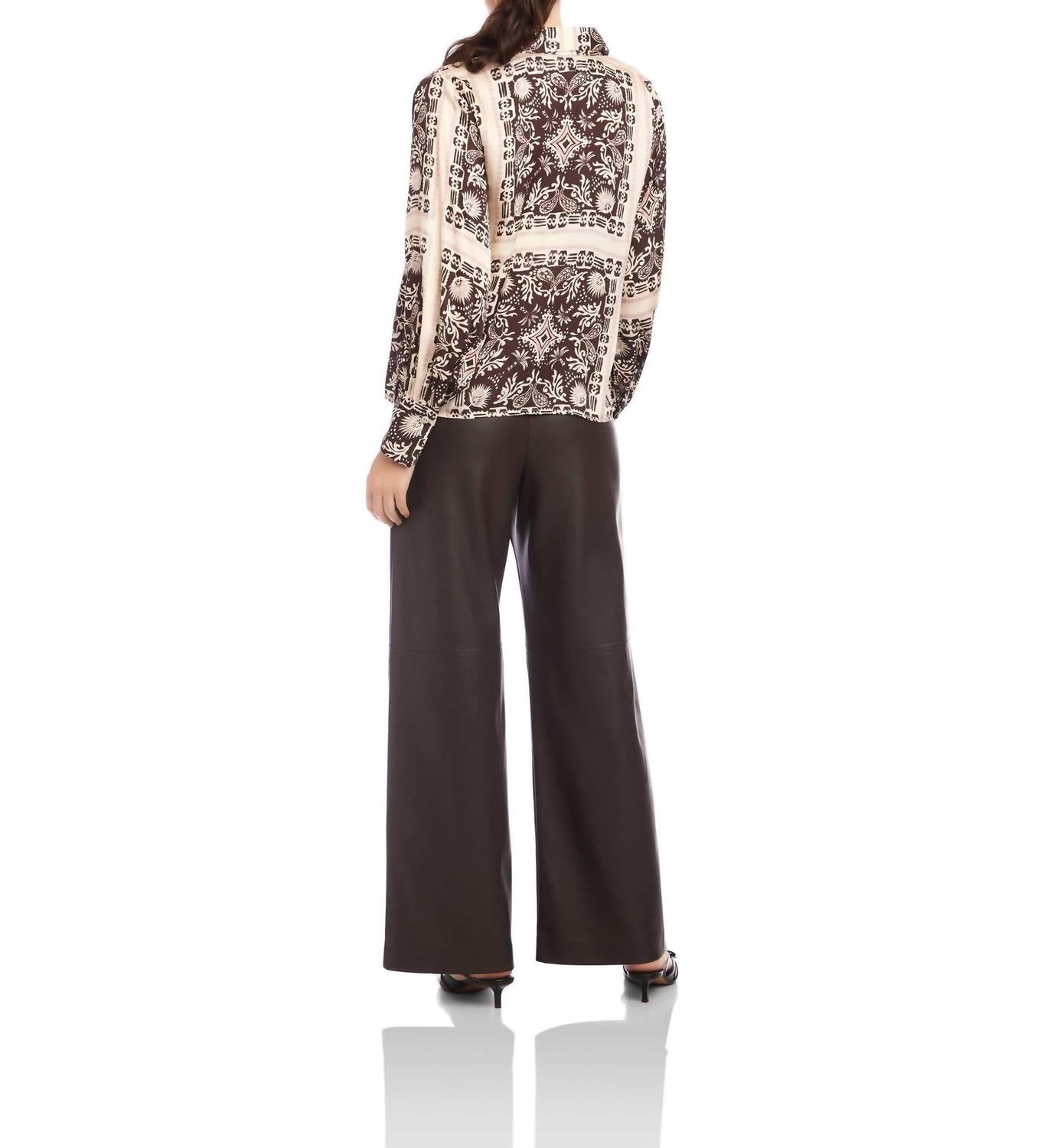 Fifteen Twenty - Tess Half Placket Shirt