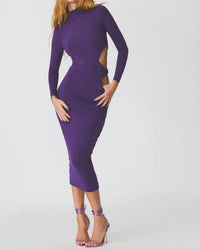 Ser.O.Ya - Chroma Side Cut-out Dress