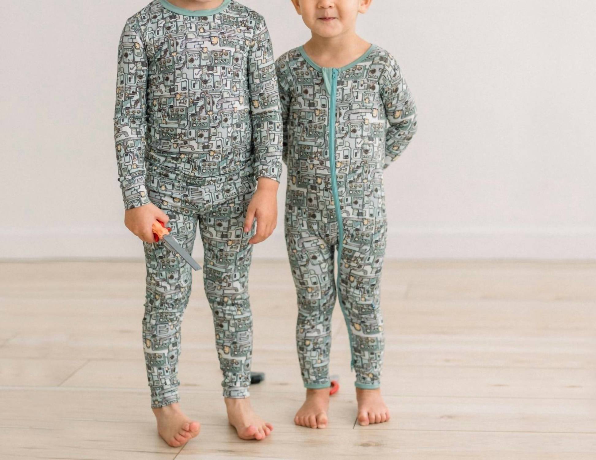 Kickee - Kid's Long Sleeve Pajama Set