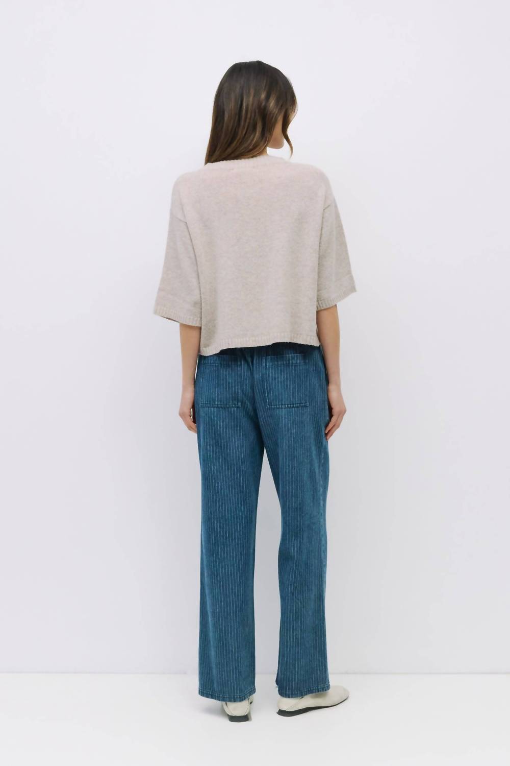Mod Ref - Stacey Button-Front Knit Cardigan