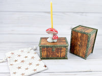 Camp Hollow - Porcelain Birthday Cake Topper